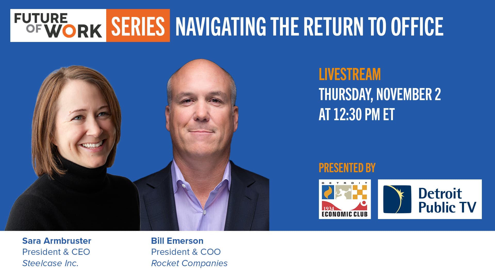 Navigating the Return to Office | Future of Work Series with Detroit Economic Club