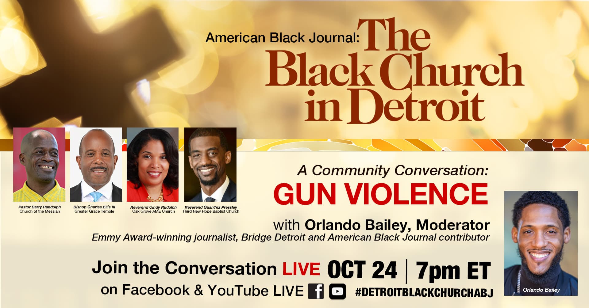 A community conversation on gun violence prevention with Detroit’s Black church leaders | The Black Church in Detroit
